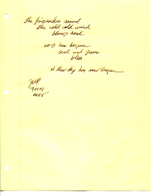 John WorldPeace Poems 2019